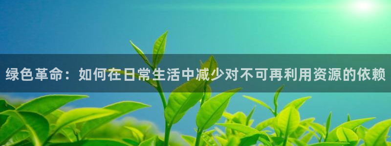 usdt 交易如何取证：绿色革命：如何在日常生活中减少对不可