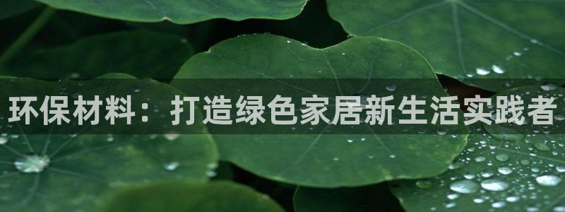 usdt可以追踪的到么：环保材料：打造绿色家居新生活实践者